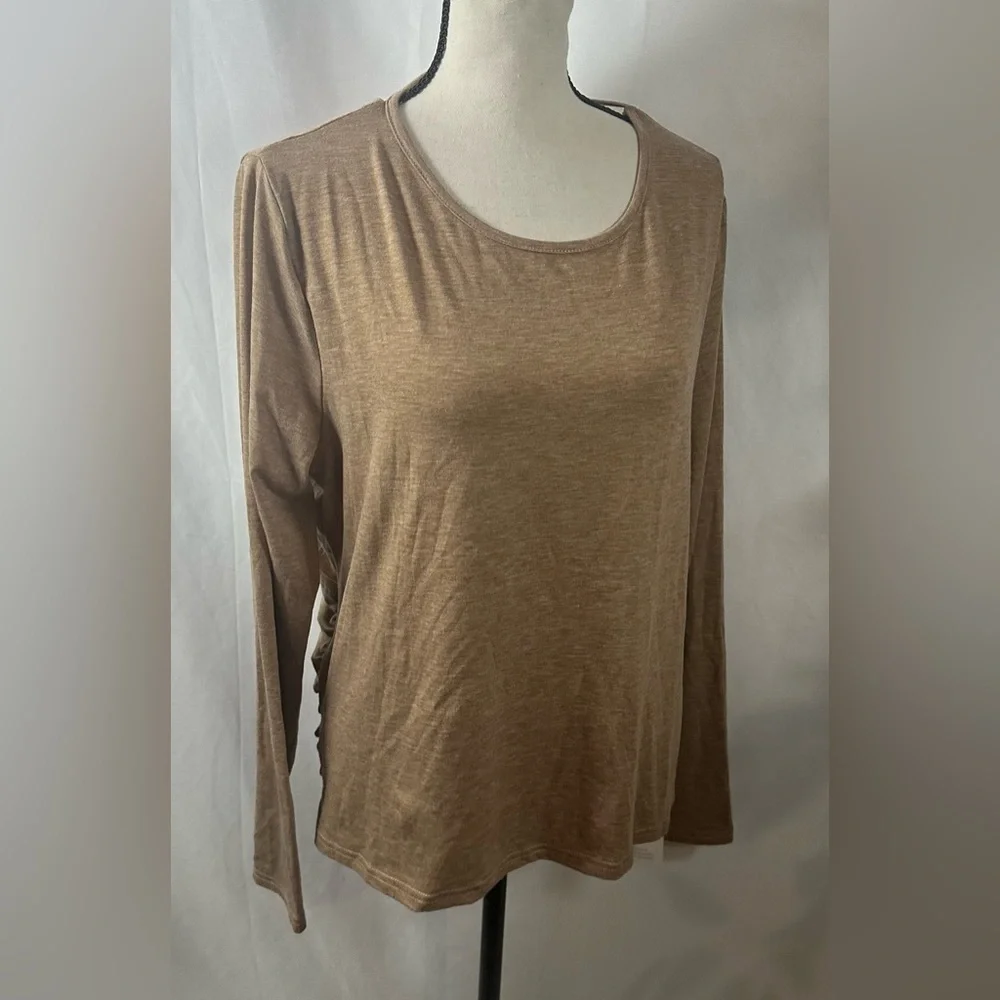 Cupshe Brown Long Sleeve Top - Picture 10 of 11
